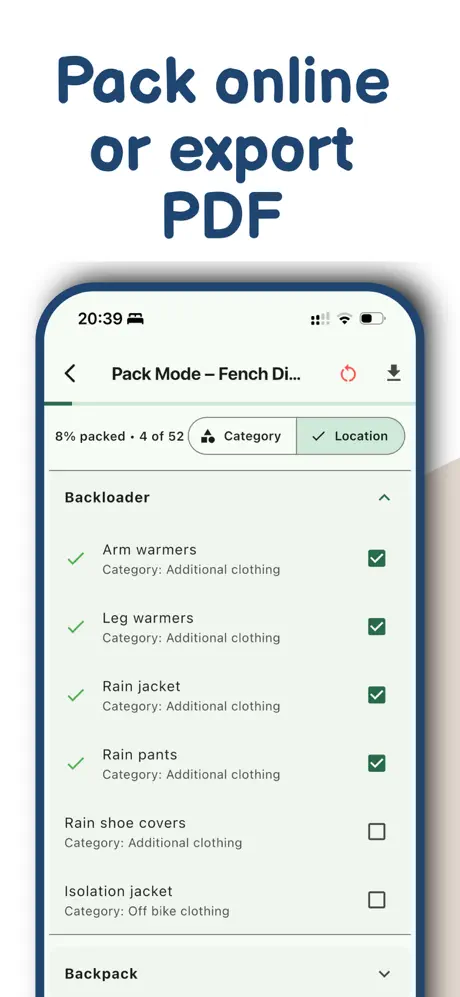 Manage your lists in one place